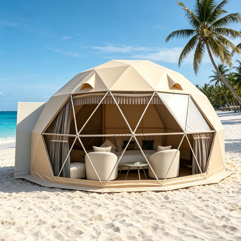 Outdoor Camping And Glamping - Tenda Geodésica de Luxo para Glamping