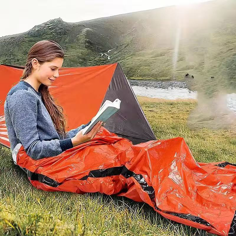 Outdoor Camping Sleeping Bag - Saco de Dormir de Emergência para