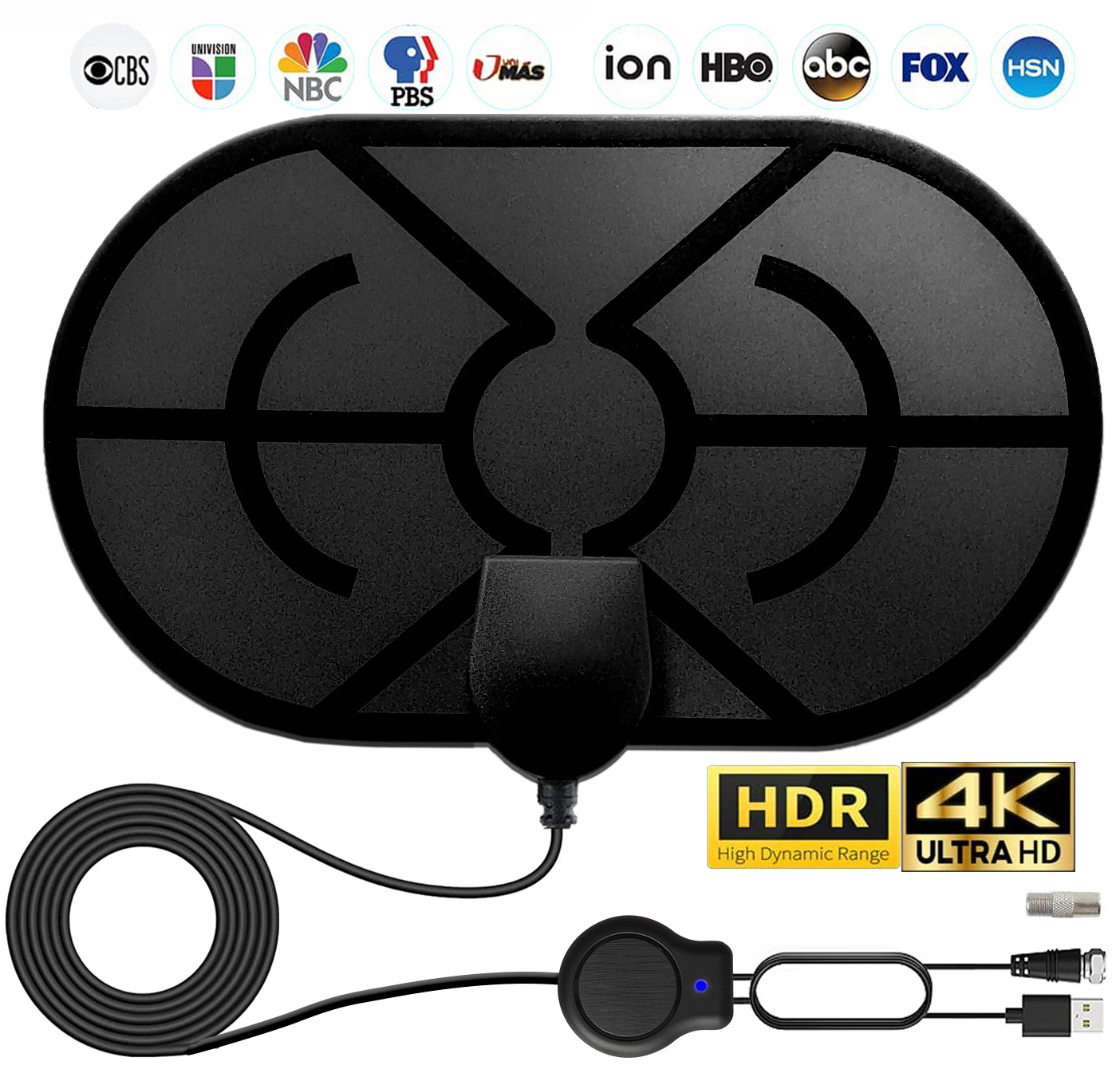 Outdoor Camping Tv - Antena Digital Interna 5000 Milhas HD