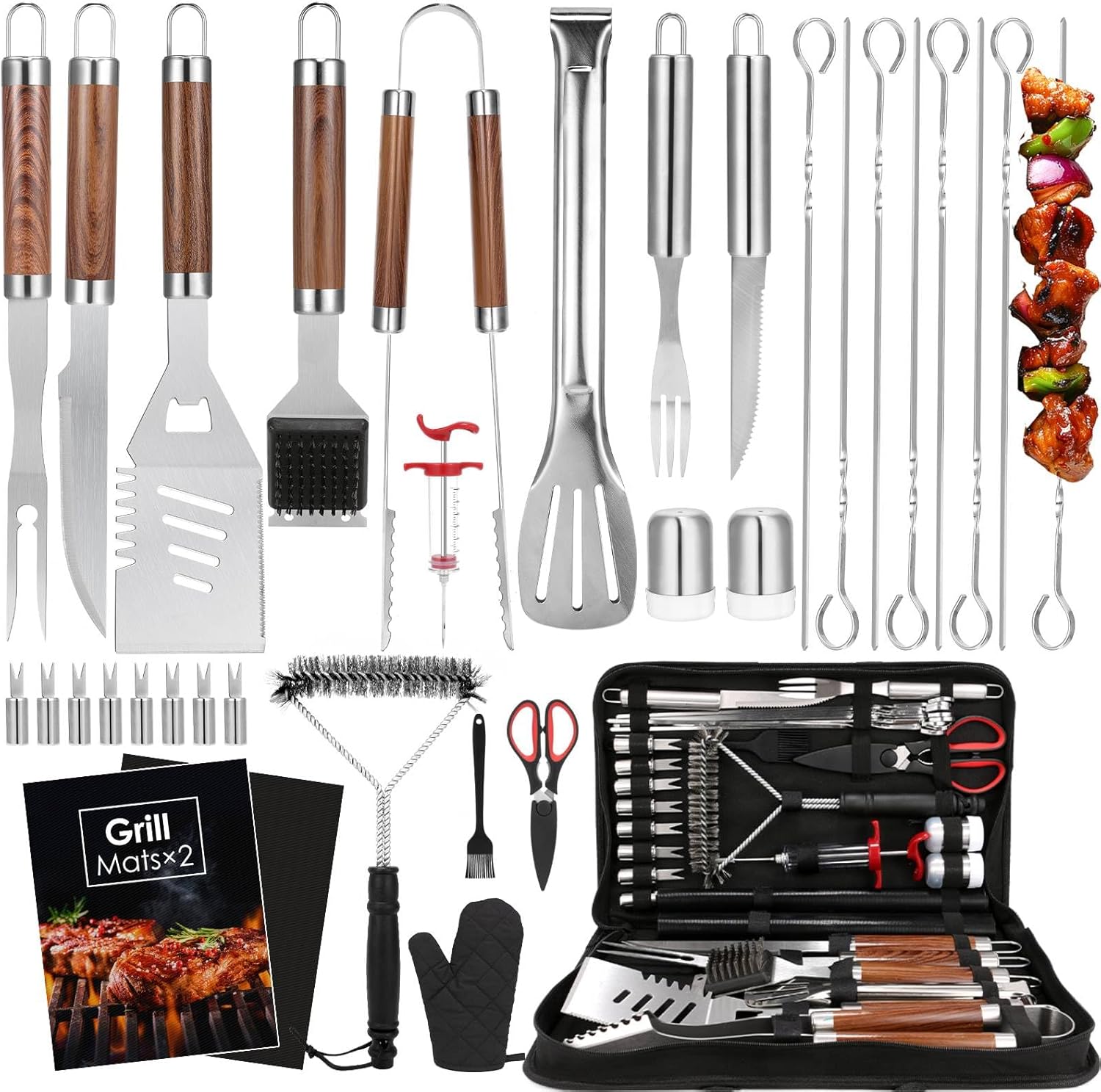 Camp Utensil Set - Conjunto de 34 Peças de Ferramentas