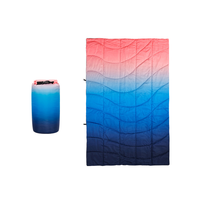 Outdoor Camping In Winter - Colcha Portátil Multifuncional para Acampamento de