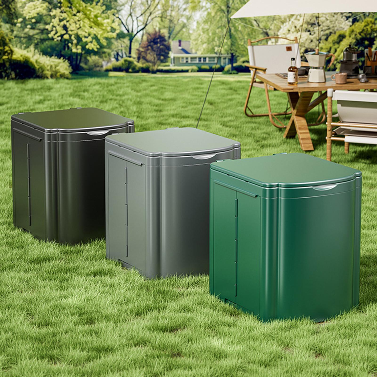 Portable Camp Toilet - Vaso sanitário portátil para acampamento, alça