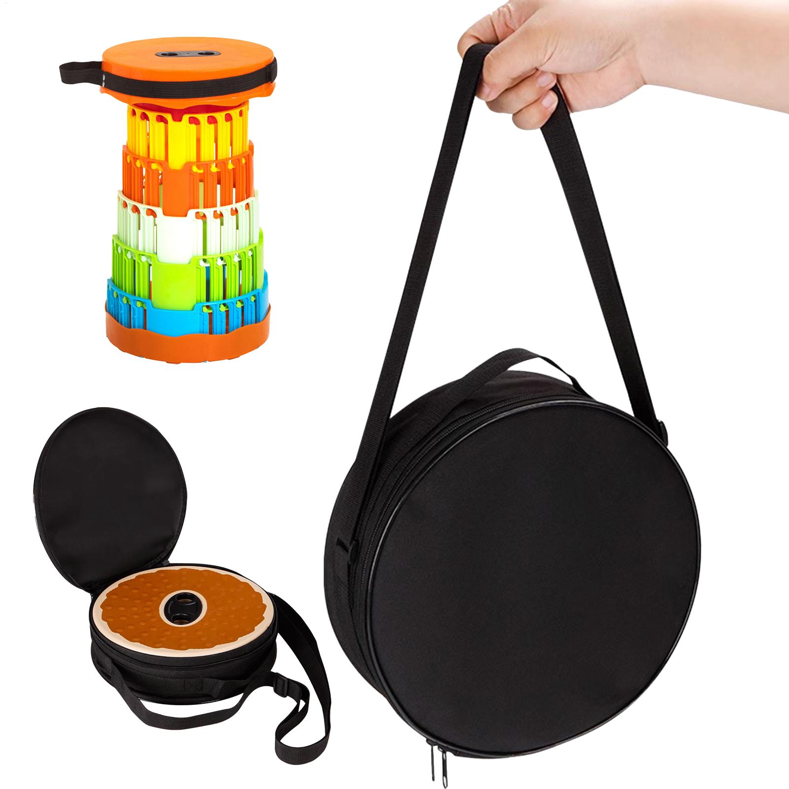 Outdoor Camping Folding Storage Box - Bolsa de Transporte para Banqueta Dobrável,