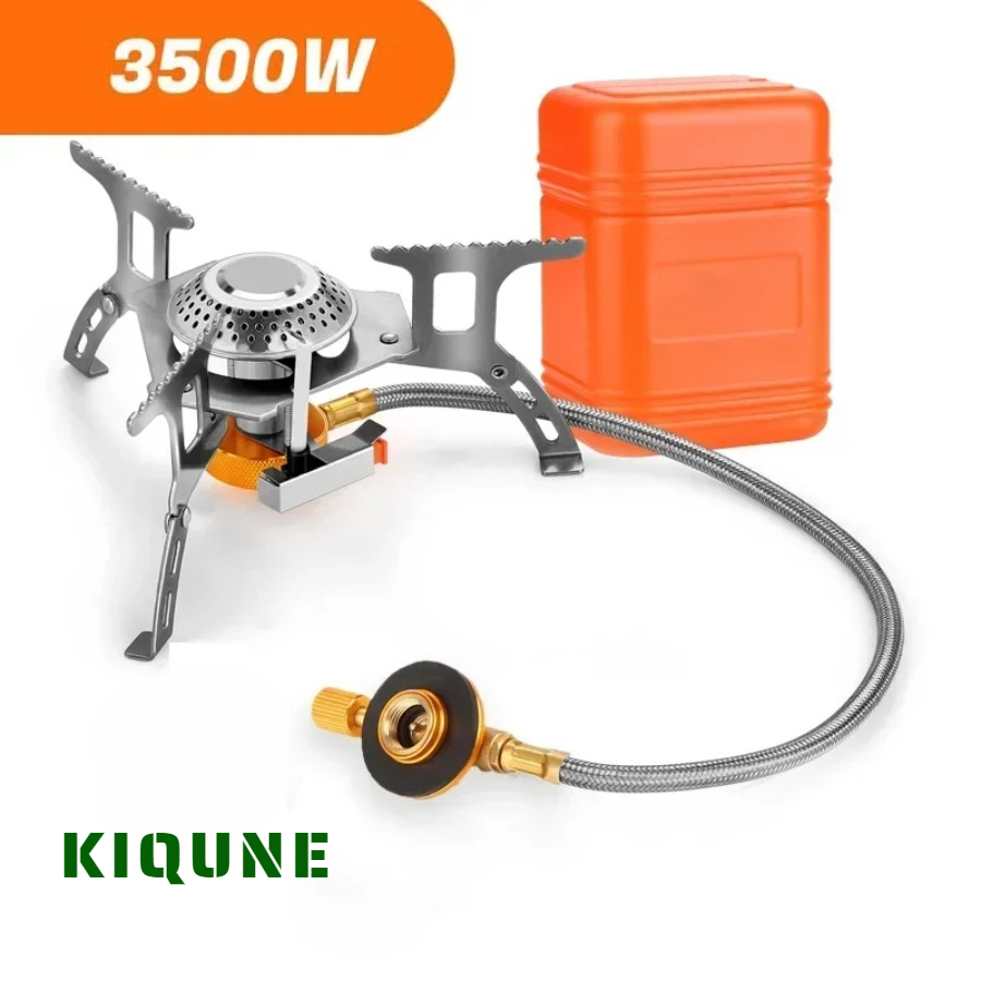 Outdoor Camping Cooking Equipment - Fogão a gás de acampamento portátil