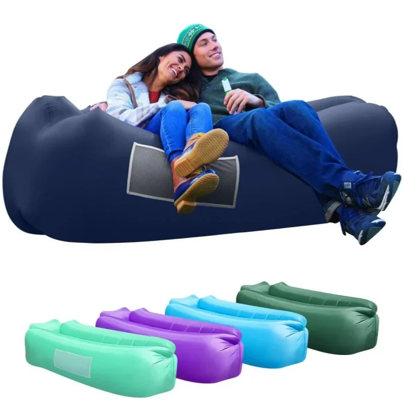 Outdoor Camping Couch - Sofá inflável para camping e caminhadas,