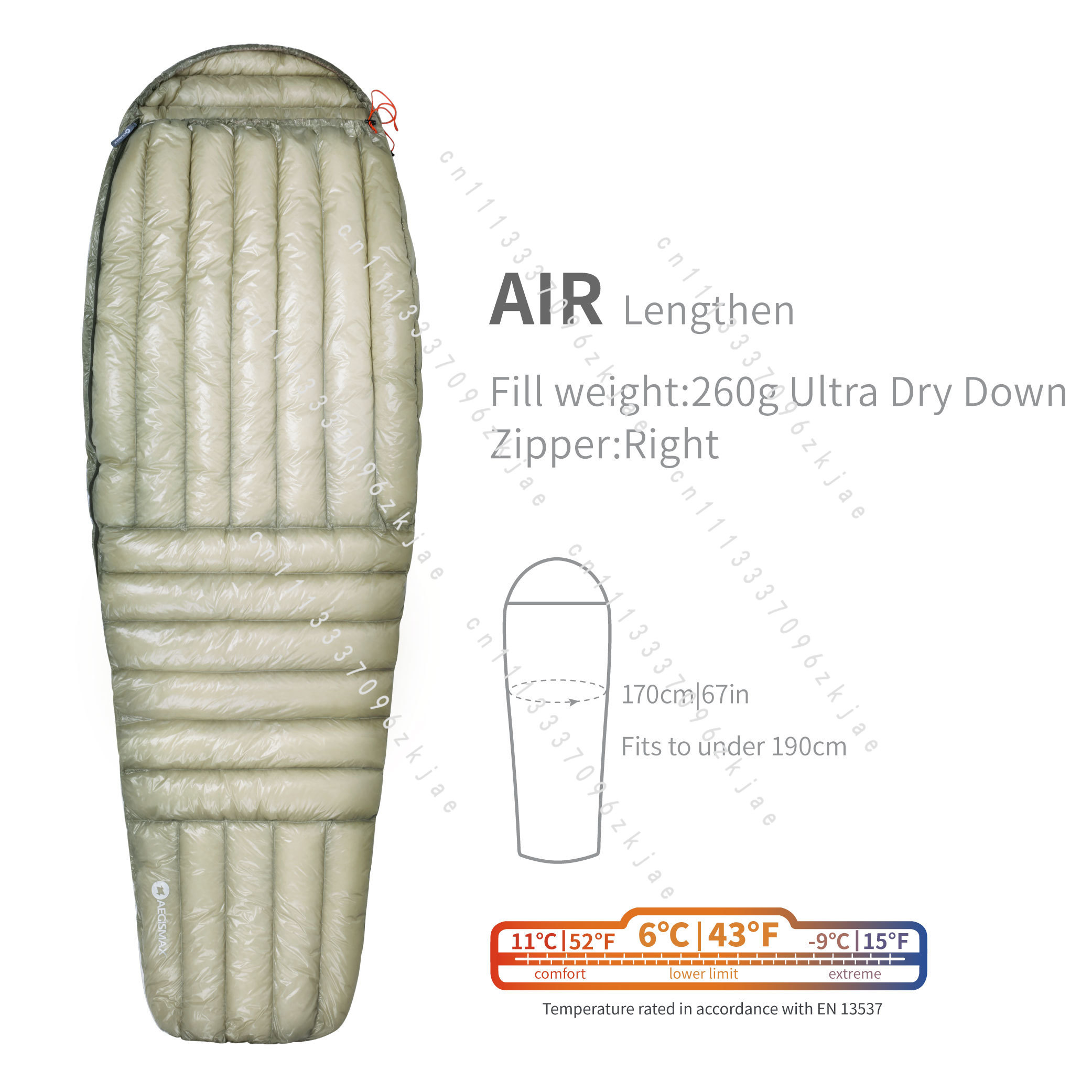 Outdoor Camping Sleeping Bag - Saco de Dormir Ultra Leve AIR