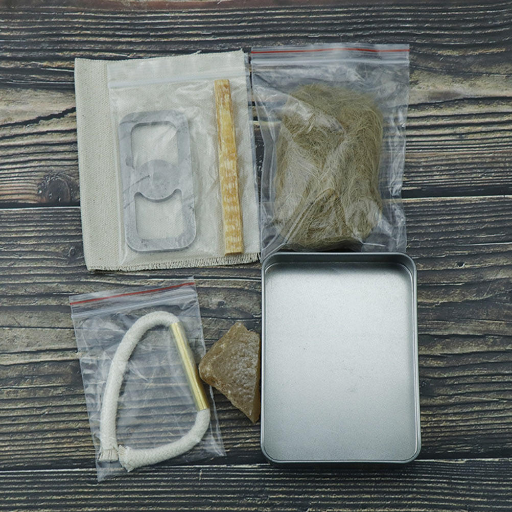 Outdoor Camping Burner - 1 Conjunto de Corda para Acender