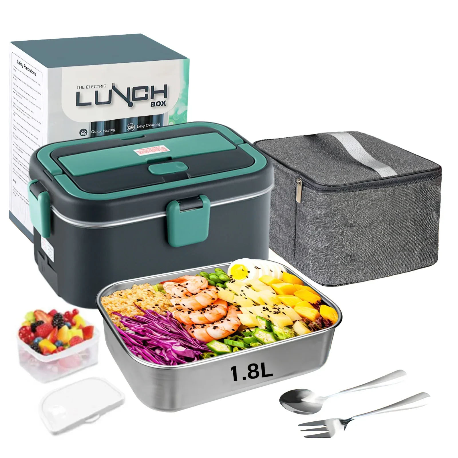 Outdoor Camping Heater - Lancheira elétrica aquecedor de alimentos 1.8