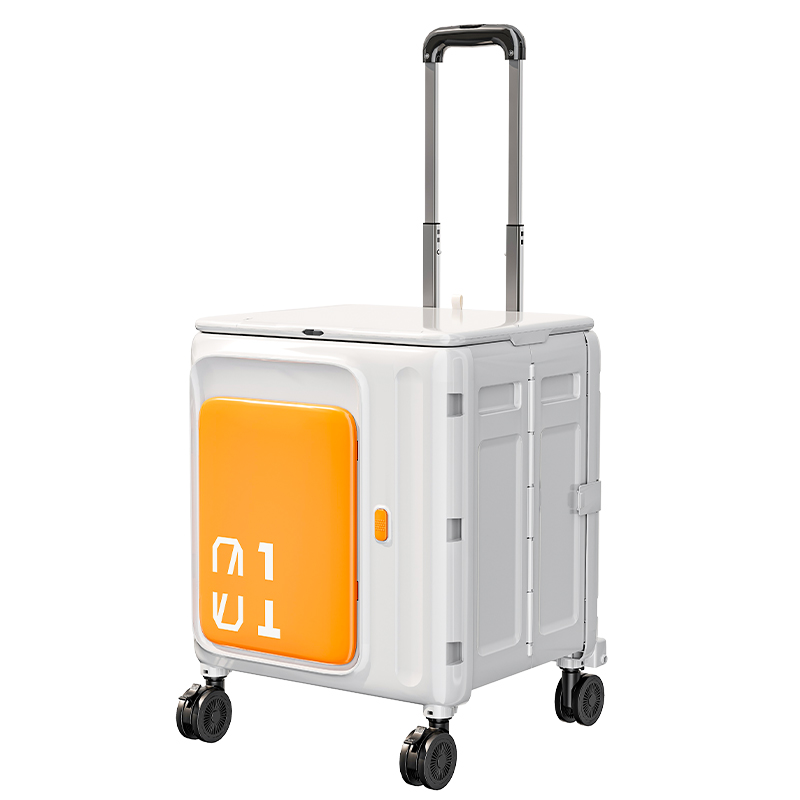 Outdoor Camping Folding Storage Box - Carrinho de acampamento multifuncional, grande capacidade,