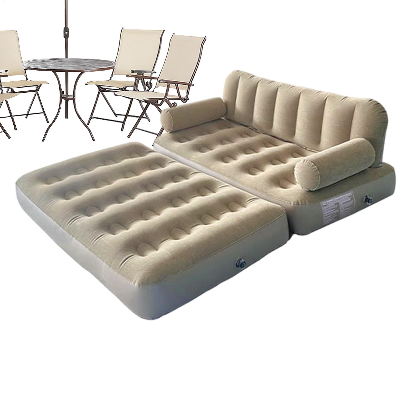 Outdoor Camping Couch - Sofá inflável com bomba de ar,
