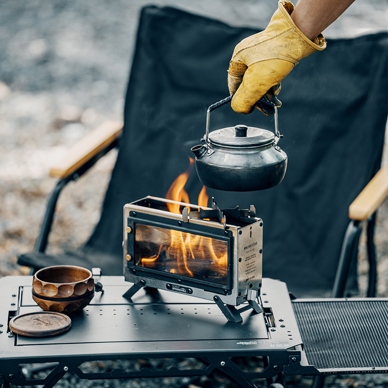 Outdoor Camping Heater - Fogão a Lenha Portátil Goout Springhill,