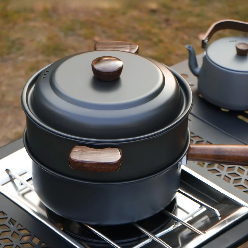 Outdoor Camping Kitchen Set - Conjunto de panela de cozinha para