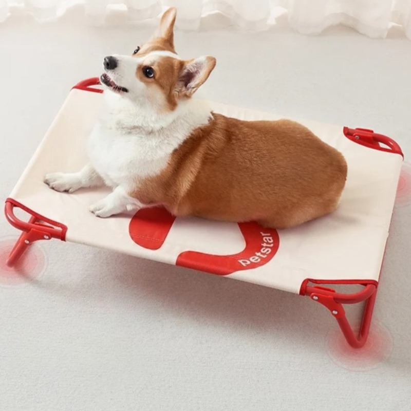 Outdoor Camping Dog Bed - Cama dobrável para cães médios –