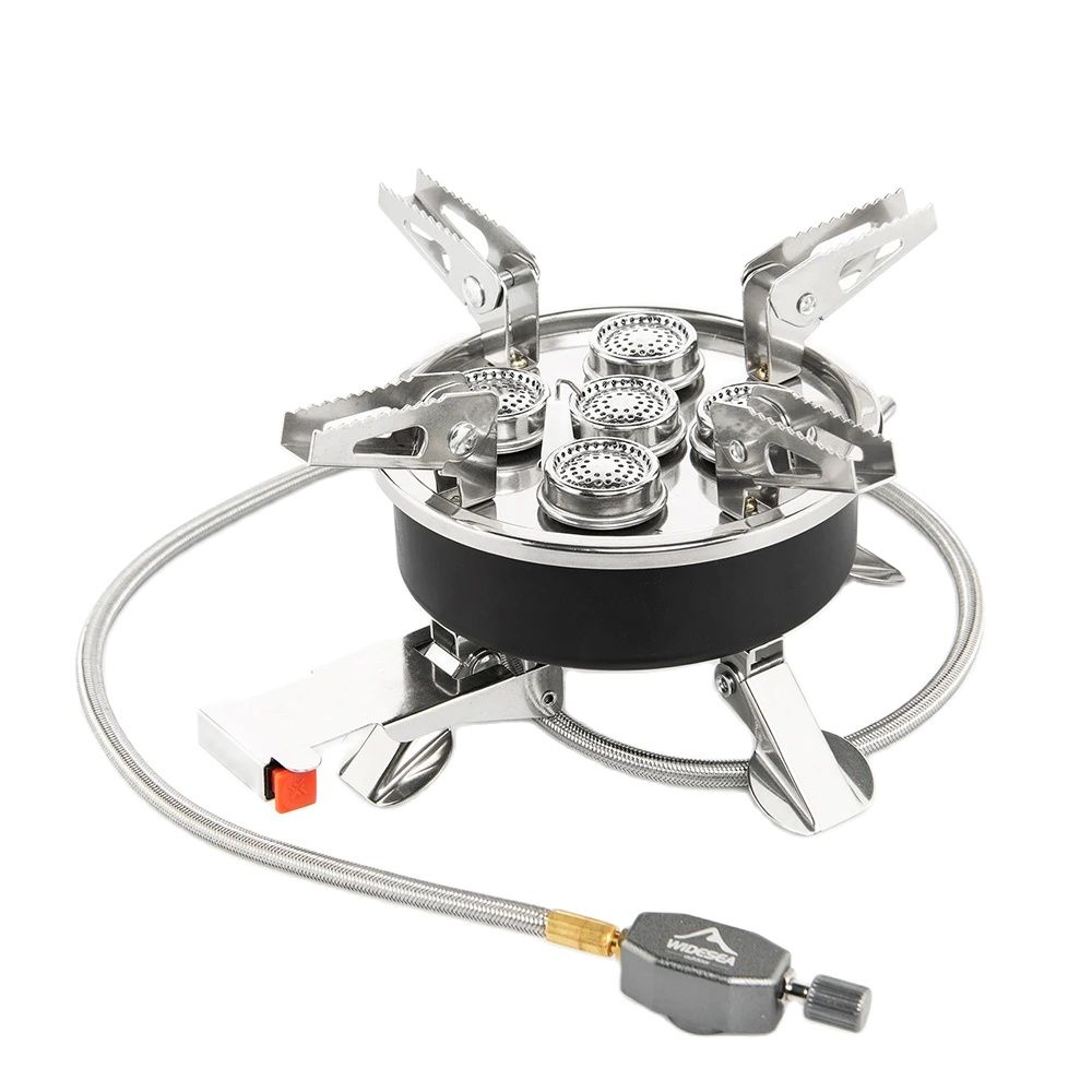 Outdoor Camping Cooking Equipment - Widesea acampamento 5in1 fogão a gás