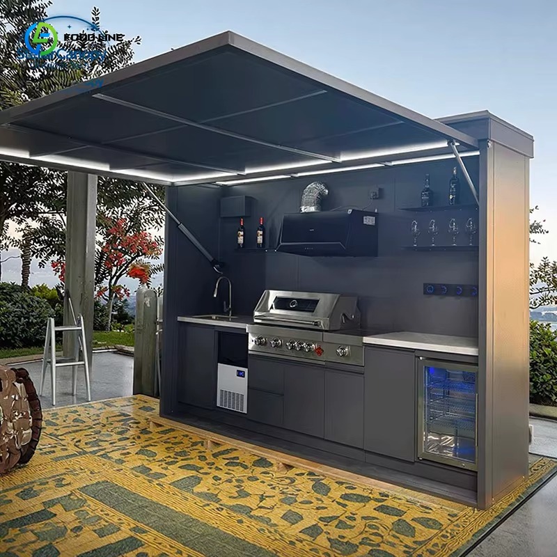 Outdoor Camping Kitchen Set - Conjunto de cozinha externa personalizado para