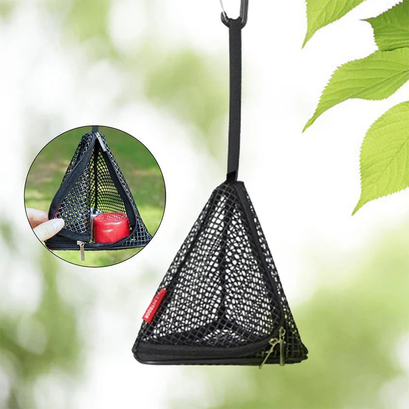 Outdoor Activities In Camping - Saco de malha triangular para acampamento,
