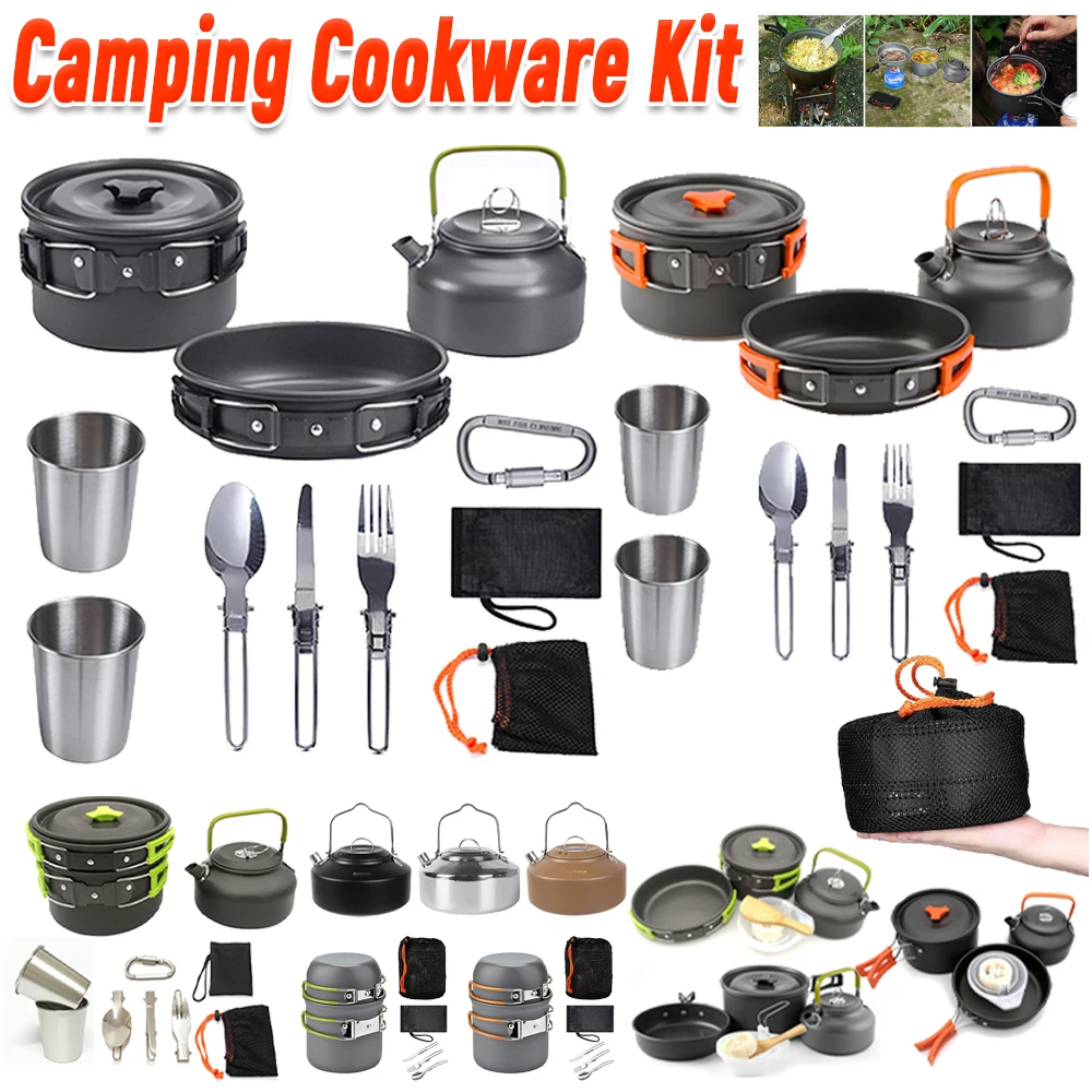 Camp Utensil Set - Kit de Utensílios de Cozinha para