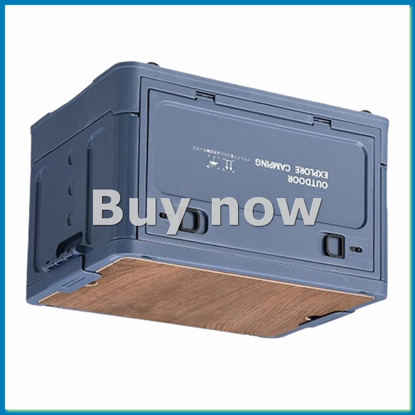 Outdoor Camping Folding Storage Box - Acampamento ao ar livre dobrável mesa