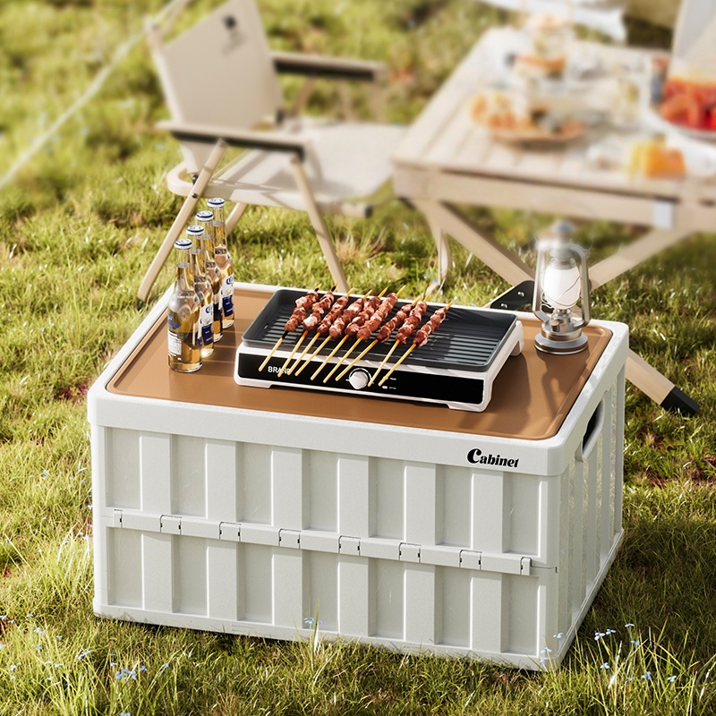 Outdoor Camping Folding Storage Box - Caixa de armazenamento para camping ao