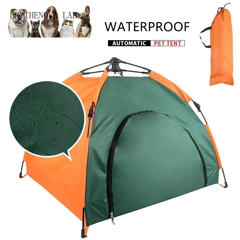 Outdoor Camping Dog Bed - Tenda Casinha para Cães e Gatos,
