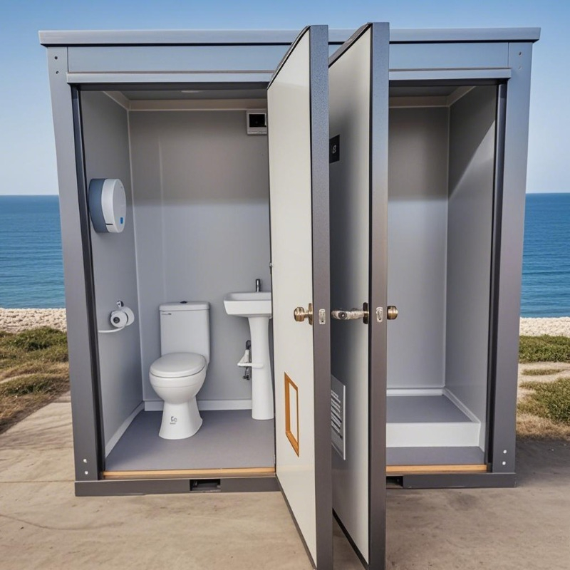 Unidade de Banheiro Portátil e - Portable Camp Toilet avaliação e preço