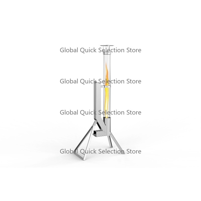 Fogão a pellets de aço inoxidá - Outdoor Camping Heater avaliação e preço