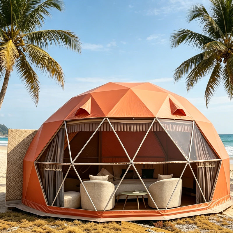 Tenda Geodésica de Luxo para G - Outdoor Camping And Glamping avaliação e preço