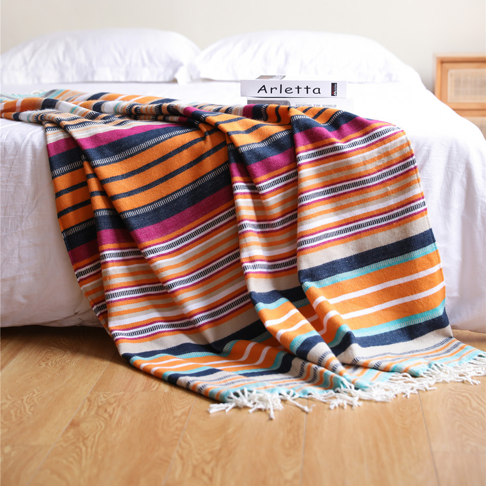 Cobertor de cama mexicano verã - Outdoor Camping Tv avaliação e preço