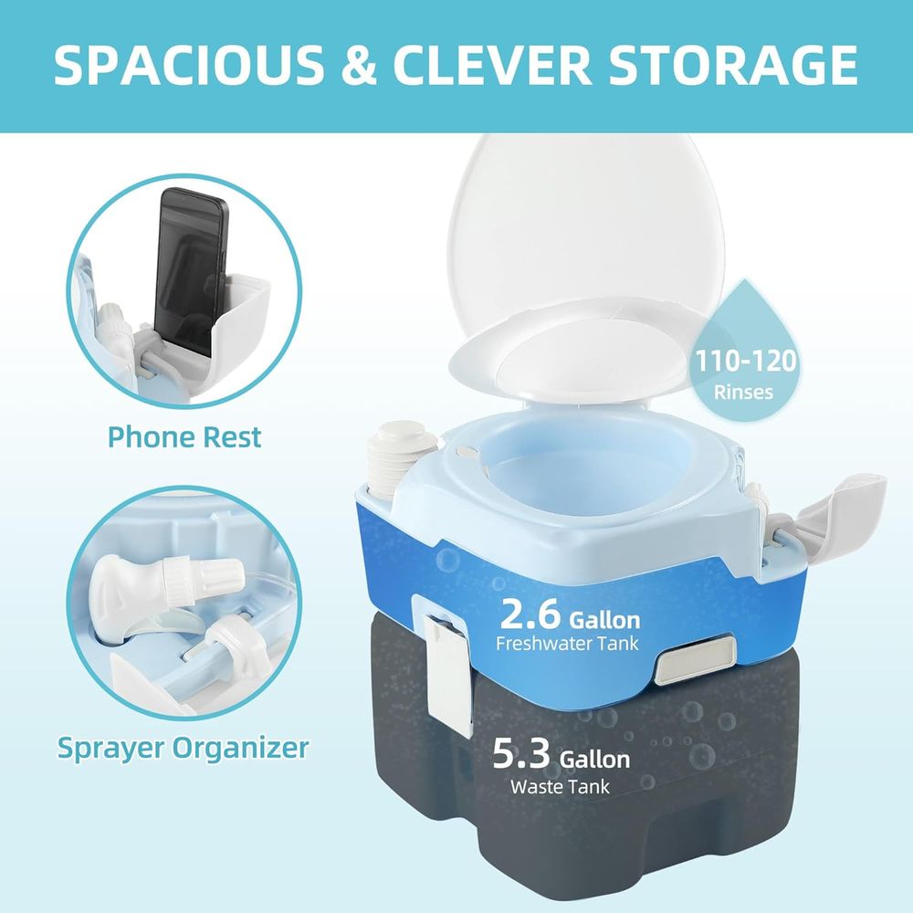 Sanitário Portátil YITAMOTOR d - Portable Camp Toilet avaliação e preço
