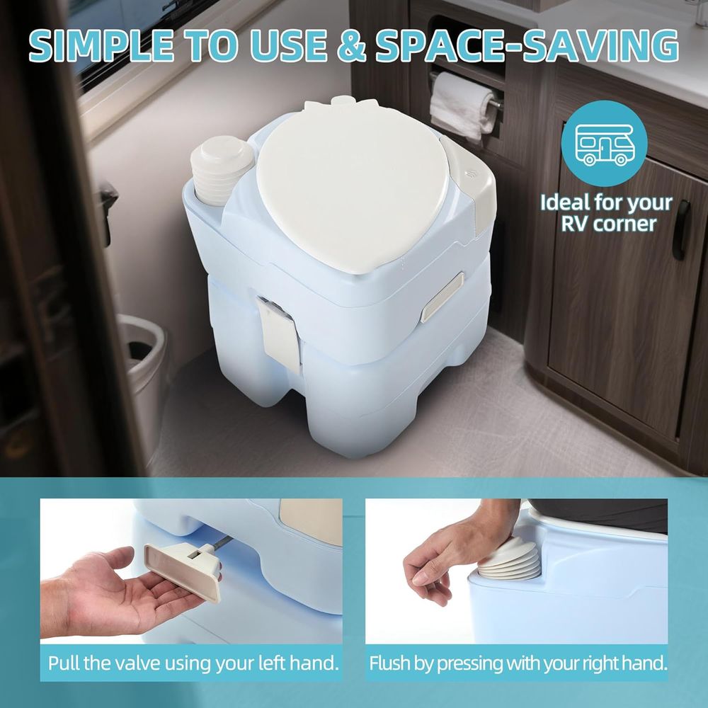 Sanitário Portátil YITAMOTOR d - Portable Camp Toilet avaliação e preço