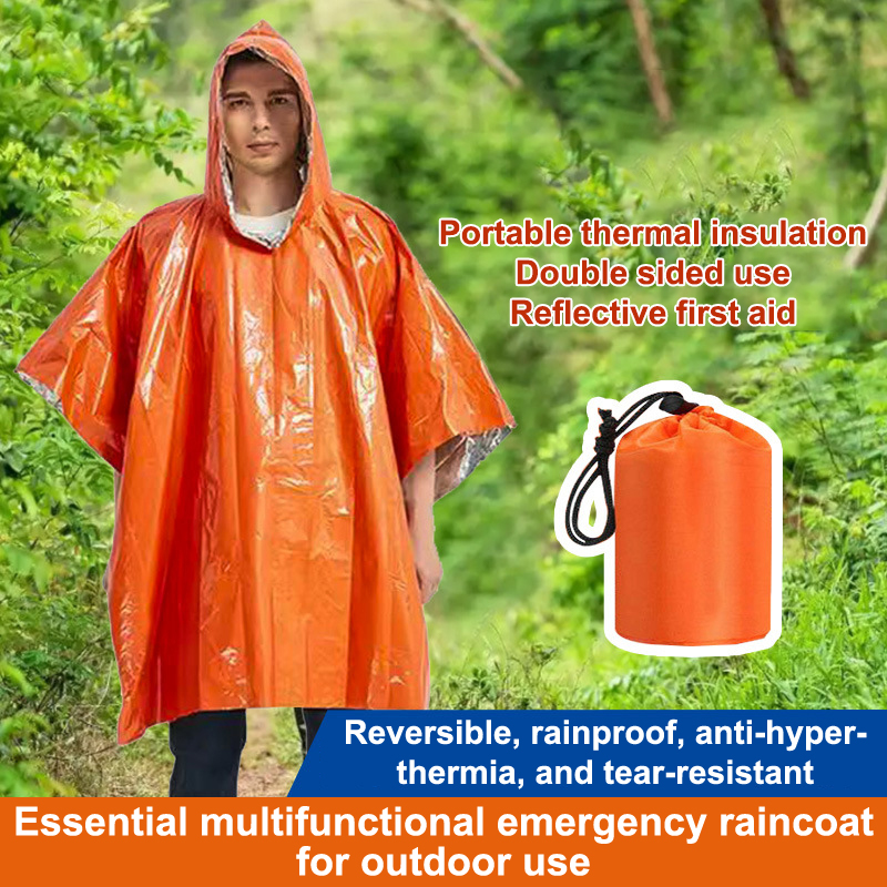 Saco de Dormir de Emergência p - Outdoor Camping Sleeping Bag avaliação e preço