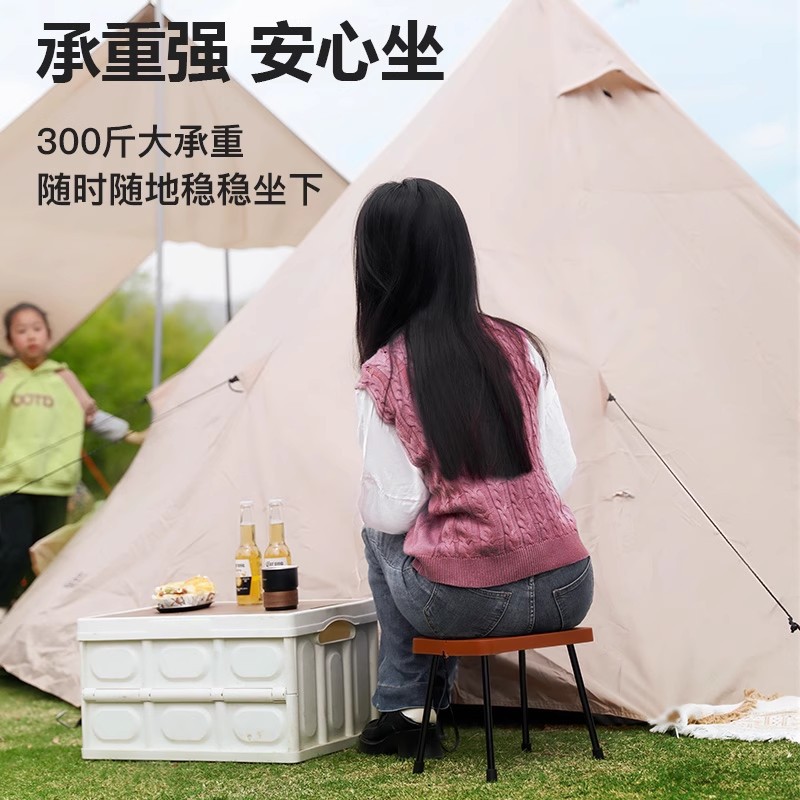 Cadeiras de Camping para Exter - Outdoor Camping Folding Storage Box avaliação e preço