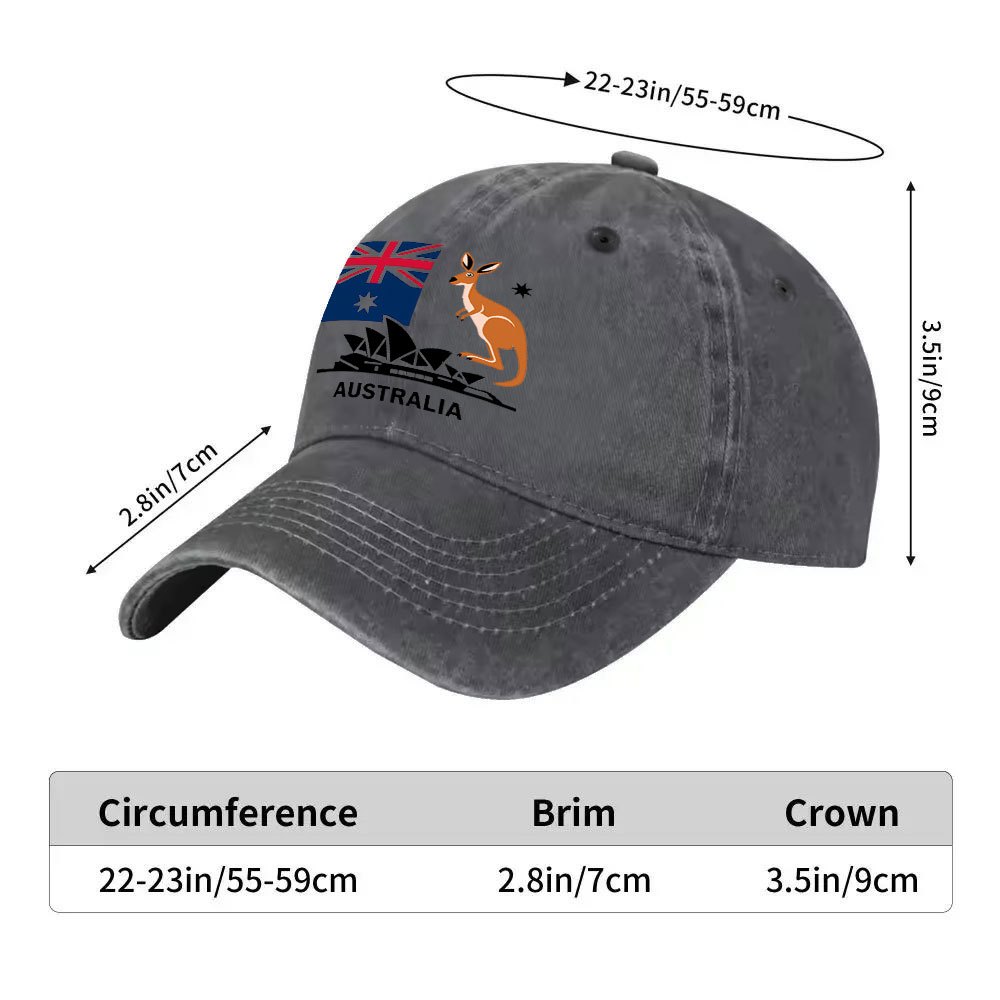 Boné de Beisebol com Estampa d - Outdoor Camping Australia avaliação e preço