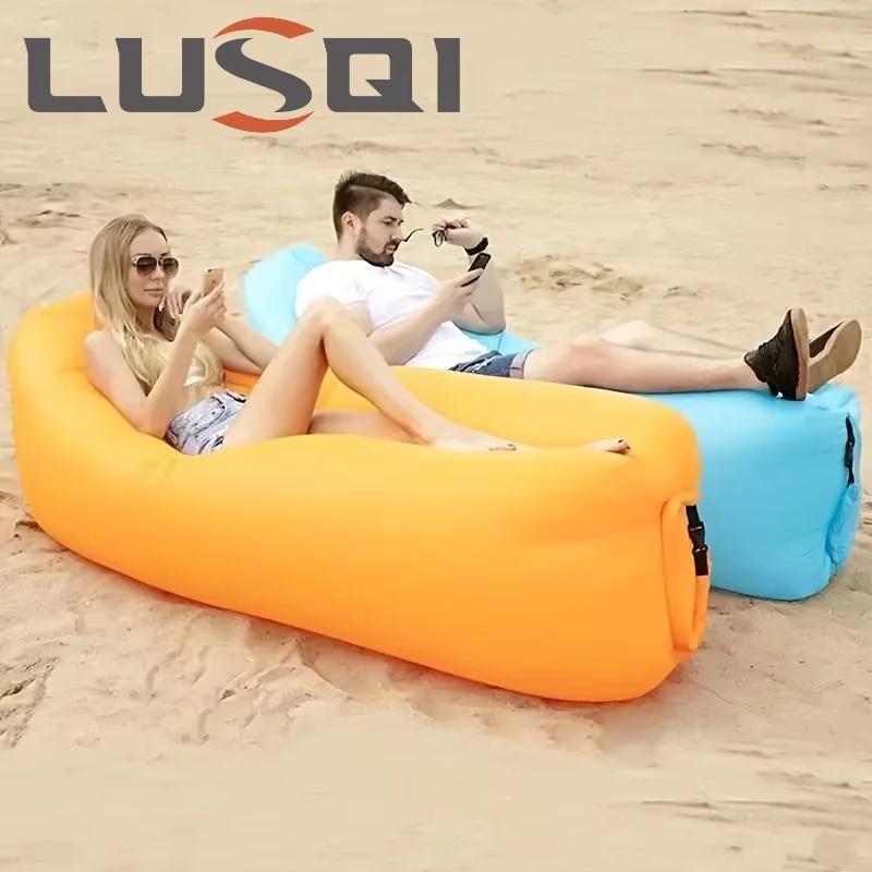 Lusqi espreguiçadeira inflável - Outdoor Camping Couch avaliação e preço