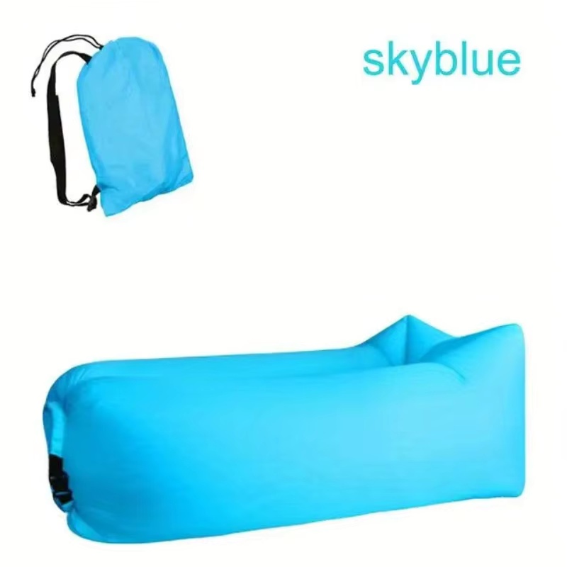 Lusqi espreguiçadeira inflável - Outdoor Camping Couch avaliação e preço
