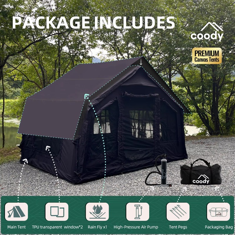 Barraca Inflável YTYIN Coody 8 - Outdoor Camping And Glamping avaliação e preço