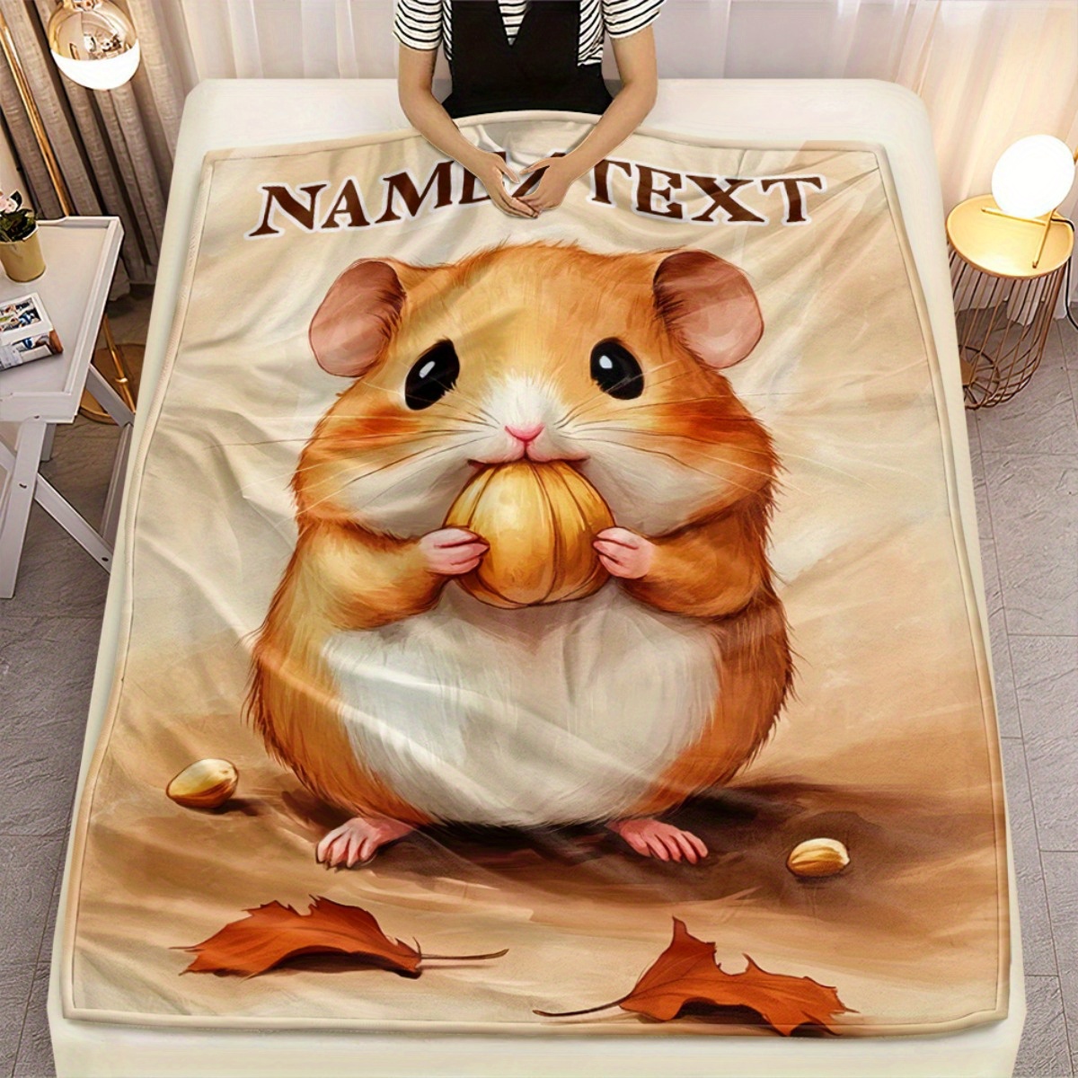 Cobertor de flanela de hamster - Outdoor Camping Couch avaliação e preço