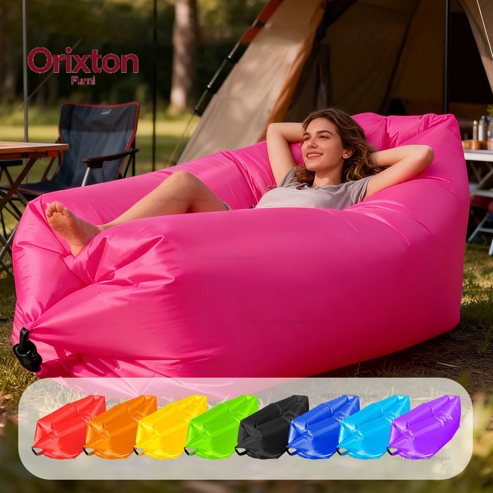 Sofá Inflável Portátil Multico - Outdoor Camping Sleeping Bag avaliação e preço
