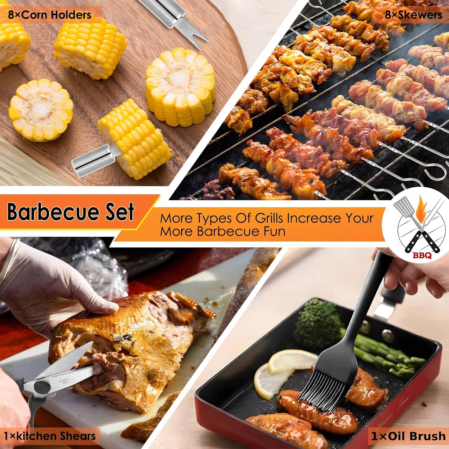 Conjunto de 34 Peças de Ferram - Camp Utensil Set avaliação e preço
