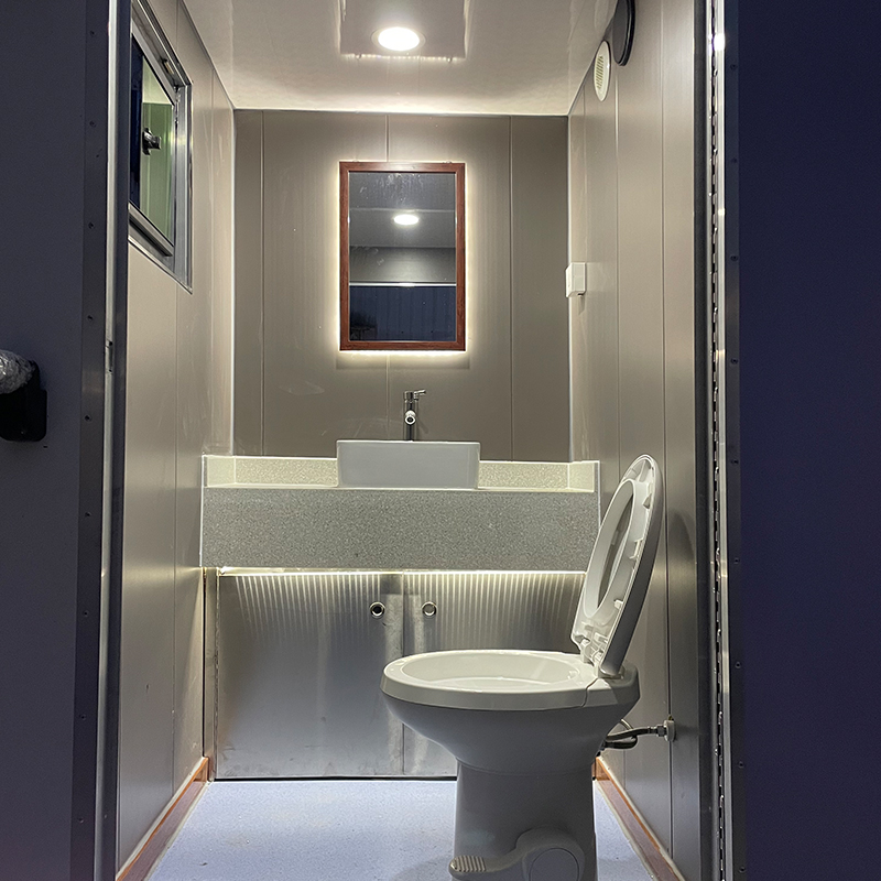 2025 portátil pré-fabricado ba - Portable Camp Toilet avaliação e preço