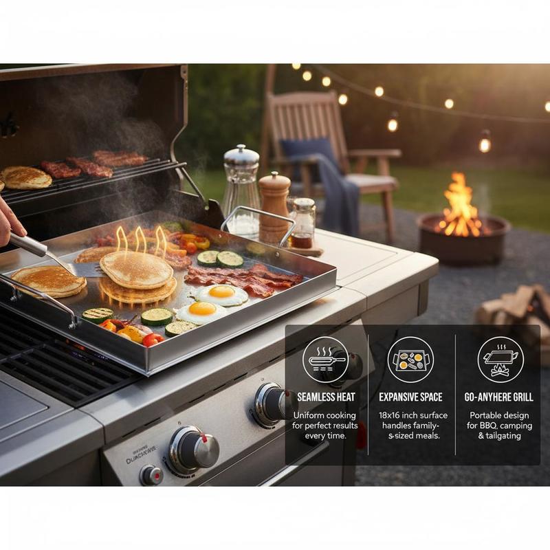 Chapa de Grelhar Universal Ret - Outdoor Camping Cooking Equipment avaliação e preço