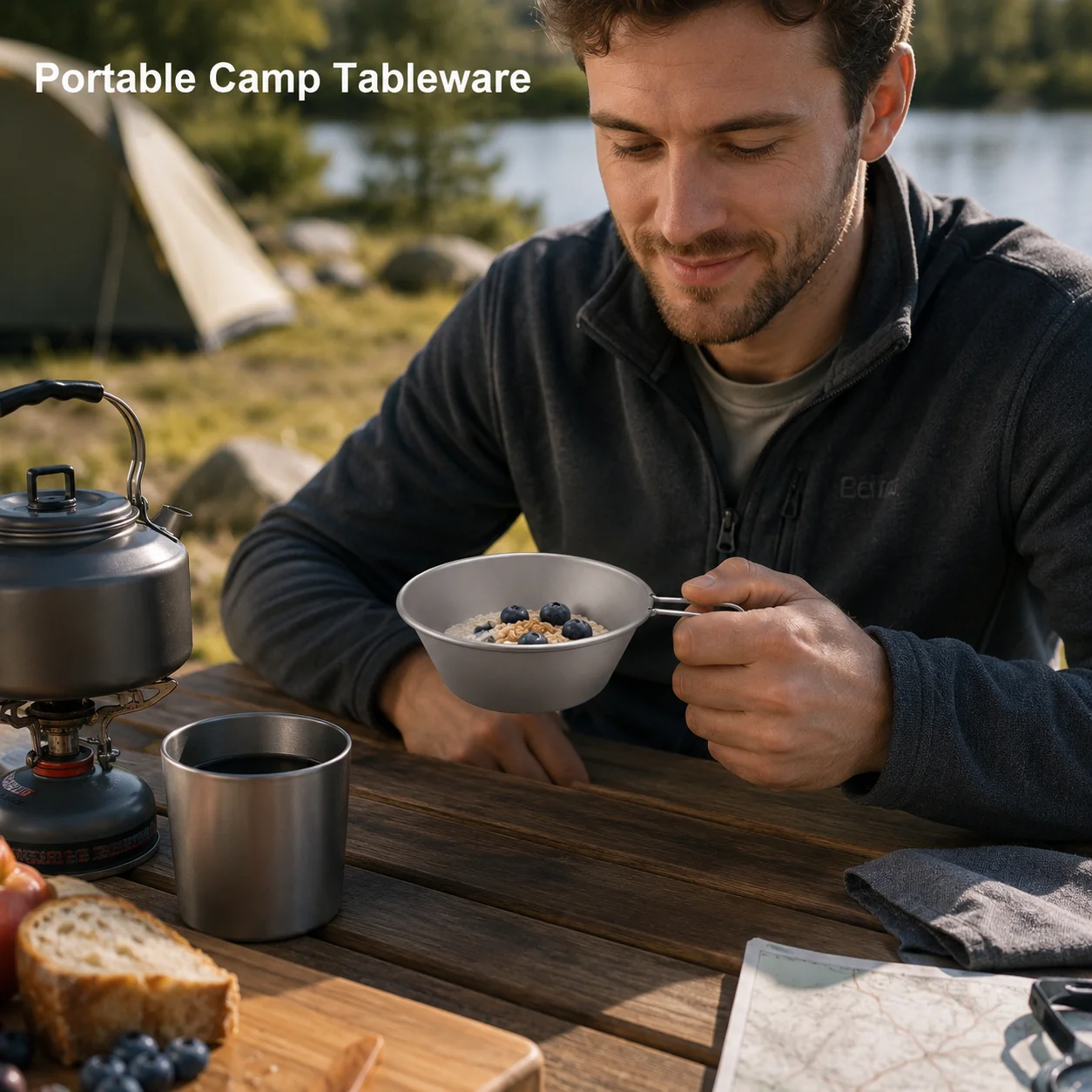 Copo de Camping Leve em Titâni - Outdoor Camping Cooking Equipment avaliação e preço