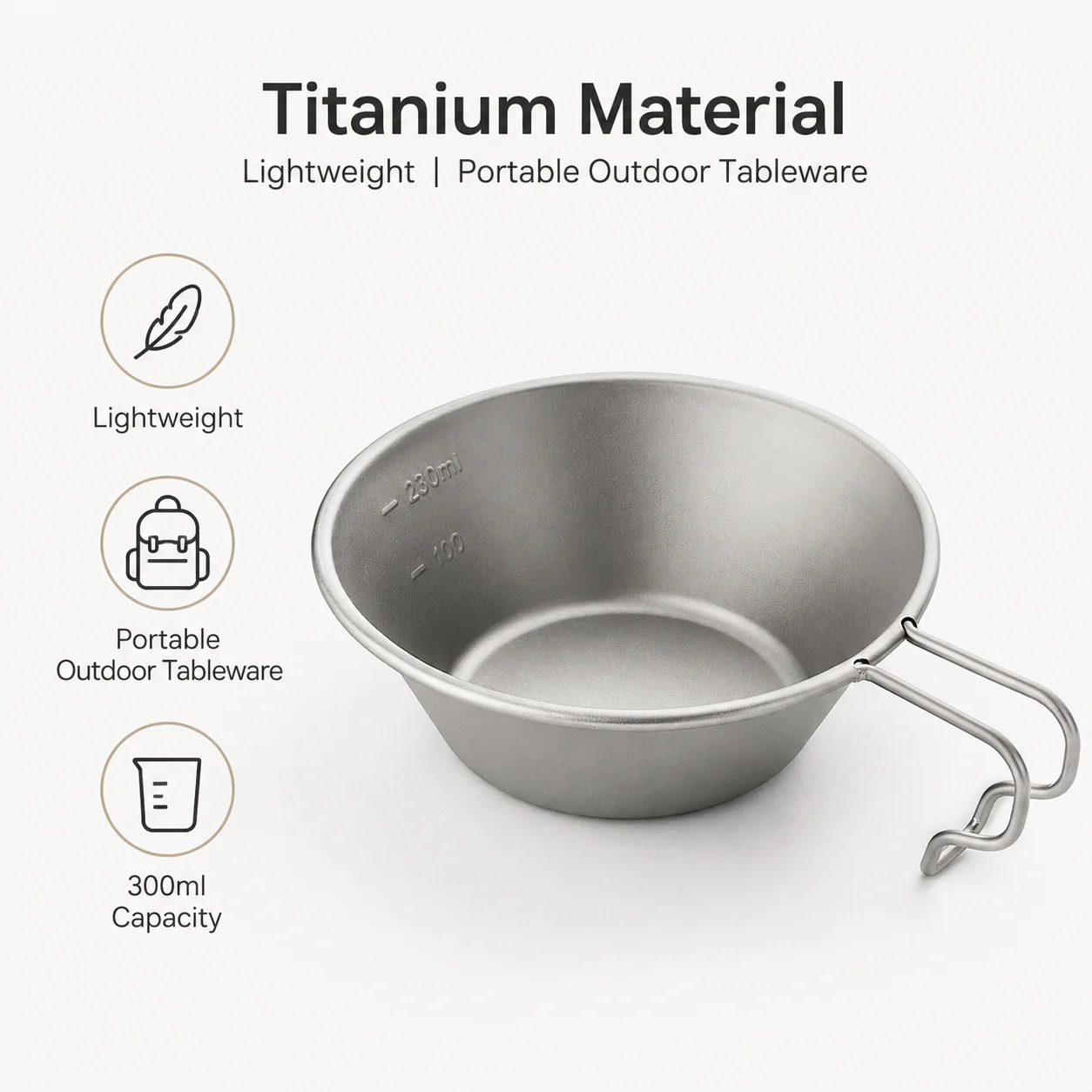 Copo de Camping Leve em Titâni - Outdoor Camping Cooking Equipment avaliação e preço