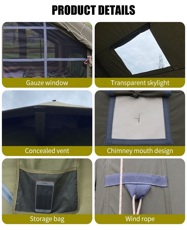 Tenda de Luxo para 3-4 Estaçõe - Outdoor Camping And Glamping avaliação e preço