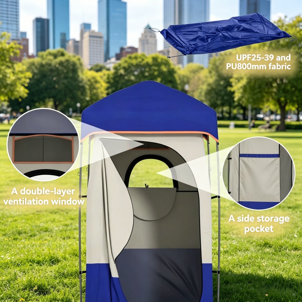 Tenda de Chuveiro para Camping - Portable Camp Toilet avaliação e preço