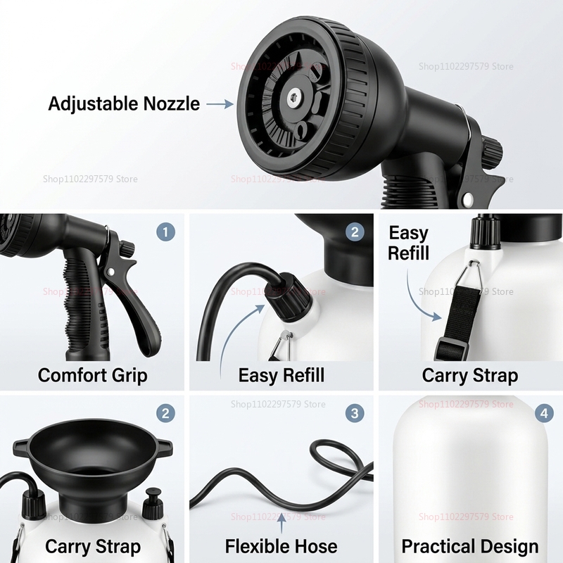 Chuveiro Portátil para Camping - Outdoor Camping Heater avaliação e preço