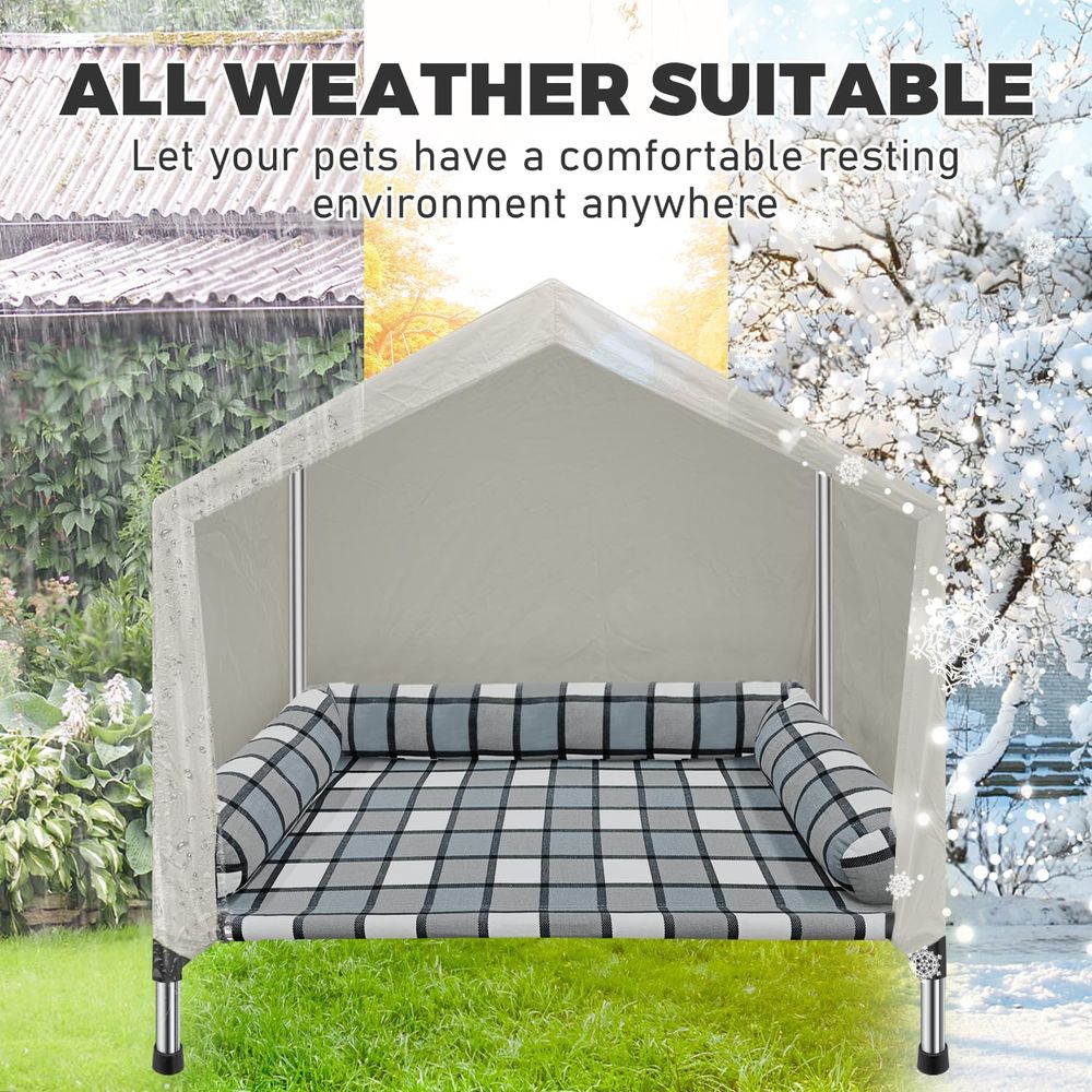 Cama Elevada para Cães e Pets  - Outdoor Camping Dog Bed avaliação e preço