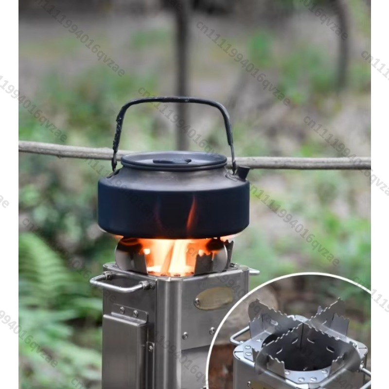 Fogão Portátil de Aço Inoxidáv - Outdoor Camping Cooking Equipment avaliação e preço
