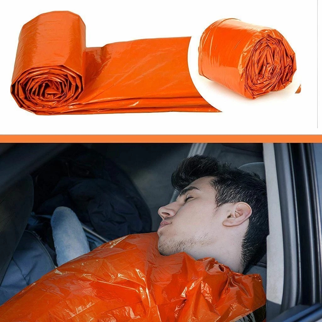 Sacos de dormir de emergência  - Outdoor Camping Sleeping Bag avaliação e preço