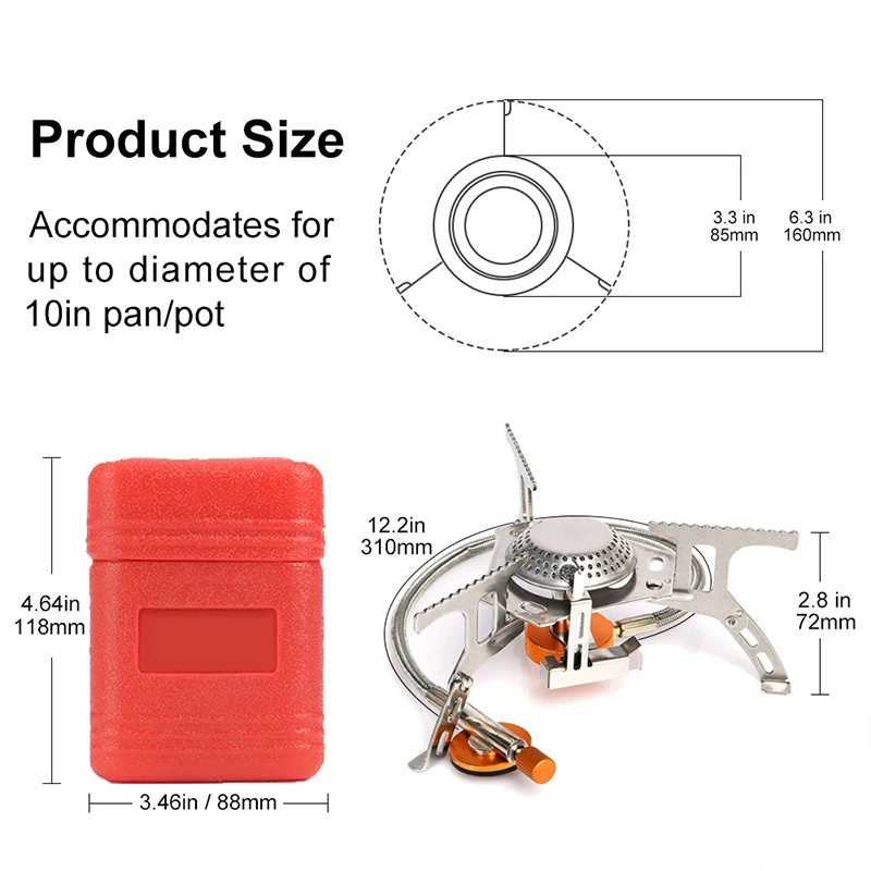 Fogão a gás de acampamento por - Outdoor Camping Cooking Equipment avaliação e preço